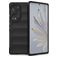 Mobigear Bumpy HONOR 70 Hülle Flexibles TPU Backcover - Schwarz