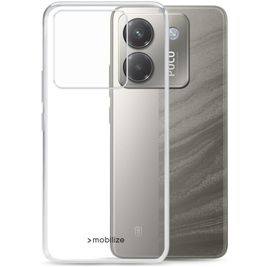 Mobilize Gelly Case Durchsichtig POCO M7 Pro Hülle Flexibles TPU Backcover - Transparent