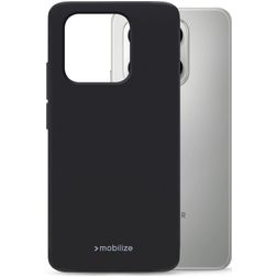 Mobilize Rubber Gelly HONOR 400 Smart Hülle Flexibles TPU Backcover - Schwarz