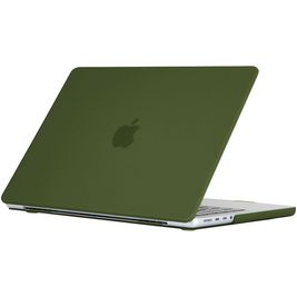 Mobigear Cream Matte MacBook Pro 16 Zoll (2021-2026) Hardcase Hülle MacBook Case - Avocado - Model A2485 / A2780 / A2991 / A3186 / A3428 / A3429