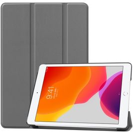Mobigear Tri-Fold iPad 7 (2019) Hülle Klapphülle - Grau Mobigear Tri-Fold iPad 7 (2019) Hülle Klapphülle - Grau