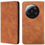 Mobigear Retro Slim Xiaomi 13 Ultra Hülle Klapphülle Geldbörse - Braun