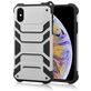 Mobigear Armor iPhone XS Max Hülle Hardcase Backcover Stoßfest - Silber