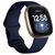 Mobigear Sport Dual Silikon Fitbit Sense Armband Drückerschließe - Dunkelblau