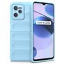 Mobigear Bumpy Realme C35 Hülle Flexibles TPU Backcover - Blau
