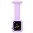 Mobigear Clip Case Krankenschwester Apple Watch Armband Pin-Verschluss - 46/45/44 mm - Lila
