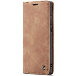 Caseme 013 POCO F2 Pro Hülle Klapphülle Geldbörse - Braun