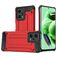 Mobigear Outdoor POCO X5 Hülle Hardcase Backcover Stoßfest - Rot