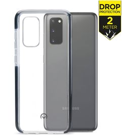 Mobilize Shatterproof Samsung Galaxy S20 Hülle Hardcase Backcover Stoßfest - Transparent / Schwarz