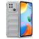 Mobigear Bumpy Xiaomi Redmi 10C Hülle Flexibles TPU Backcover - Grau