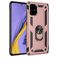 Mobigear Armor Ring Samsung Galaxy A51 Hülle Hardcase Backcover Stoßfest mit Ringhalter - Roségold