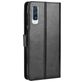 Mobigear Wallet Samsung Galaxy A70 Hülle Klapphülle Geldbörse - Schwarz
