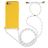 Mobigear Lanyard iPhone 8 Flexibles TPU Handykette - Gelb