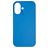Nudient Base iPhone 16 Plus Silikon Hülle Backcover - Vibrant Blue