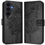 Mobigear Butterfly Samsung Galaxy S26 FE Hülle Klapphülle Geldbörse - Schwarz