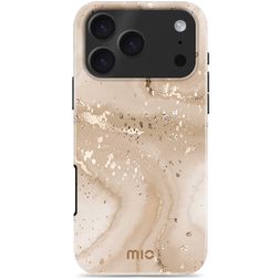 MIO iPhone 17 Pro MagSafe Hülle Hardcase Backcover - Gold Marble