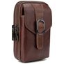 Mobigear Gürteltasche (max 17 cm x 11 cm) - Gürtelclip - Holster - Braun