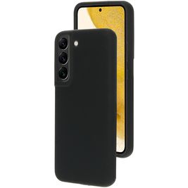 Mobiparts Samsung Galaxy S22 Plus Silikon Hülle Backcover - Schwarz