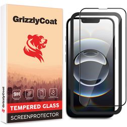 GrizzlyCoat Easy Fit iPhone 16e Panzerglas Gehärtetes Glas Displayschutz - Hüllenfreundlich + Applikator