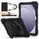Mobigear SureGrip Xtreme Samsung Galaxy Tab A9 Plus (2023) Hülle Kunststoff,Silikon Backcover + Schulterträger + Ständer - Schwarz