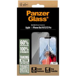 PanzerGlass Ultra-Wide Fit iPhone 13 Pro Gehärtetes Glas Displayschutz - Hüllenfreundlich