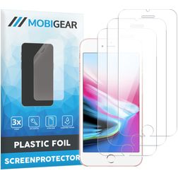 Mobigear iPhone 7 Displayschutz Schutzfolie - Hüllenfreundlich (3er Pack)