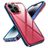 Mobigear Crystal iPhone 14 Pro Max Hülle Hardcase Backcover - Transparent / Rot