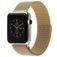 Mobigear Style Loop Milanaise Apple Watch Armband Magnetverschluss - 49/46/45/44 mm - Gold