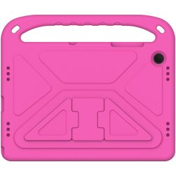 Mobigear AeroArmor Samsung Galaxy Tab A11 Plus Kinder-Tablethülle mit Griff + Stylus-Halter - Pink