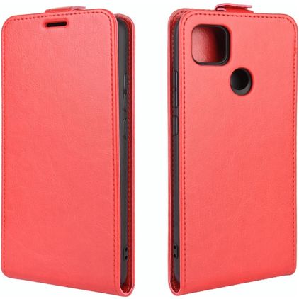 Mobigear Xiaomi Redmi 9C Hülle Flipcase - Rot