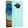 Mobigear Croco Nokia X10 Hülle Hardcase Backcover - Türkis