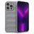 Mobigear Bumpy iPhone 14 Pro Max Hülle Flexibles TPU Backcover - Grau