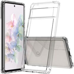 Mobigear Crystal Transparent Google Pixel 7 Hardcase Backcover - Transparent