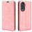 Mobigear Retro Slim HONOR 70 Hülle Klapphülle Geldbörse - Pink