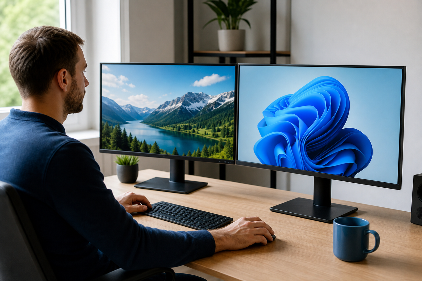 Zwei Bildschirme teilen in Windows: Einfache Anleitung
