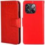 Mobigear Wallet OnePlus 10T Hülle Klapphülle Geldbörse - Rot
