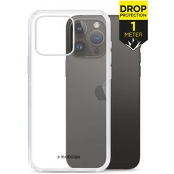 Mobilize Naked Protection Durchsichtig iPhone 14 Pro Hülle Hardcase Backcover Stoßfest - Transparent