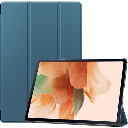 Mobigear Tri-Fold Samsung Galaxy Tab S7 FE Klapphülle - Grün