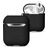 Mobigear Frosted Apple AirPods 2 Hardcase Hülle - Schwarz