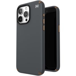 Speck Presidio2 Pro iPhone 15 Pro Max MagSafe Hülle Hardcase Backcover Stoßfest - Charcoal Grey