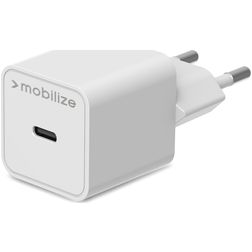 Mobilize Single USB-C Ladegerät Power Delivery 30W - Weiß