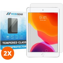 Mobigear iPad Mini 5 (2019) Panzerglas Displayschutz - Hüllenfreundlich (2er Pack)
