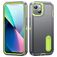 Mobigear Rugged Stand iPhone 14 Plus Hülle Hardcase Backcover Stoßfest mit Ständer - Grün