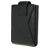Valenta Card Case Pocket Premium Echtleder Kartenetui - 10 Karten - Schwarz
