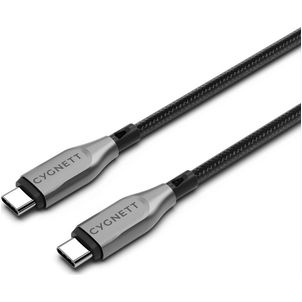 Cygnett Armoured USB-C auf USB-C Kabel 0.5 Meter - Schwarz