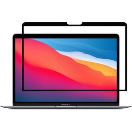 GrizzlyCoat MacBook Air 13 Zoll (2018-2020) Displayschutz Anti-Glare Schutzfolie - Hüllenfreundlich - Schwarz Model A1932 / A2179 / A2337