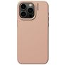 Nudient Base iPhone 15 Pro Max Silikon Hülle Backcover - Peach Orange