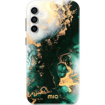 MIO Samsung Galaxy S23 FE MagSafe Hülle Hardcase Backcover - Green Marble