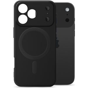 My Style Protective Flex iPhone 17 Pro Max MagSafe Hülle Flexibles TPU Backcover - Schwarz