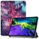Mobigear Tri-Fold iPad Pro 11 Zoll (2022) Hülle Klapphülle - Galaxis